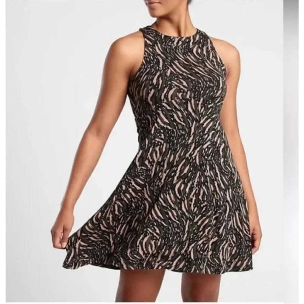 Athleta Santorini Dress in Thera Print Athleisure active dress • Plus 1X •
